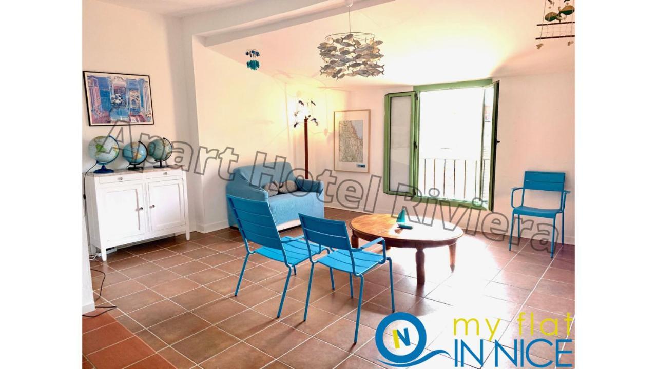 Aparthotel Riviera - Sea View - Amazing Large 3 Bedrooms With Sea View Ac - Old Town- Promenade Des Anglais Nizza Kültér fotó