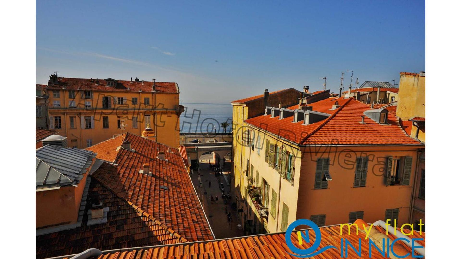 Aparthotel Riviera - Sea View - Amazing Large 3 Bedrooms With Sea View Ac - Old Town- Promenade Des Anglais Nizza Kültér fotó
